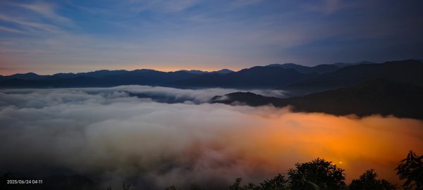 翡翠水庫壩頂 #火燒雲 #日出 #雲海 6/242820794