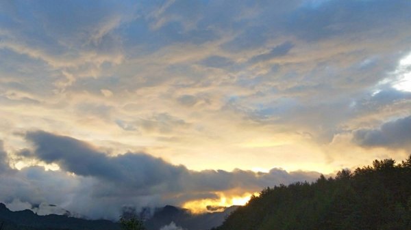 【阿里山私房景點】塔塔加夕陽下的彩霞691640