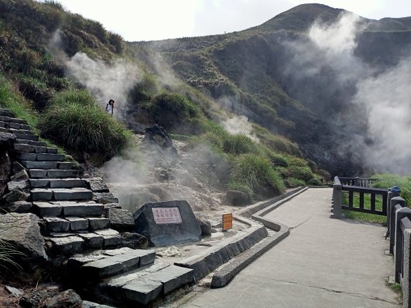 【臺北大縱走 3】小油坑→七星山主峰、東峰→冷水坑→冷擎步道→菁山吊橋→雞心崙→折返至冷水坑2093666