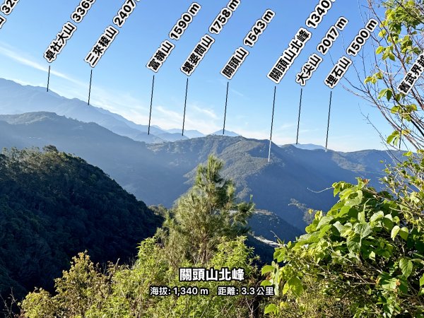 南投仁愛.埔里基石巡禮--眉溪山.東關刀山(北北峰.北峰）.墘溪山.石盤坑山    2024.12669683