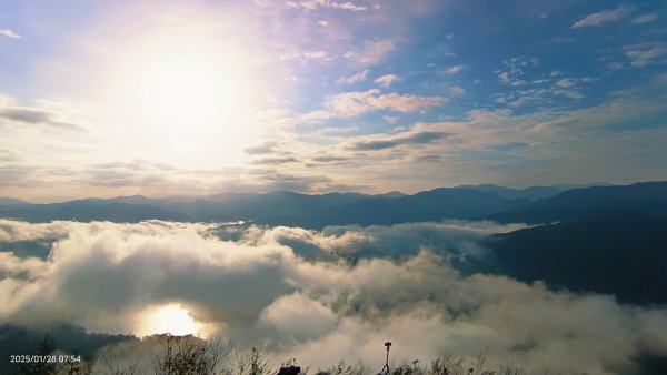 除夕寒流來襲的翡翠水庫雲海&天元宮寒櫻1/282700708