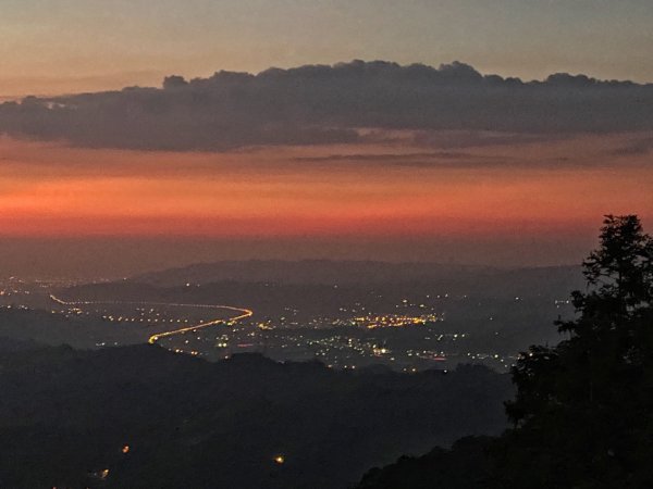 橫嶺山 沙蓮山O繞 大雪山絕美夕陽