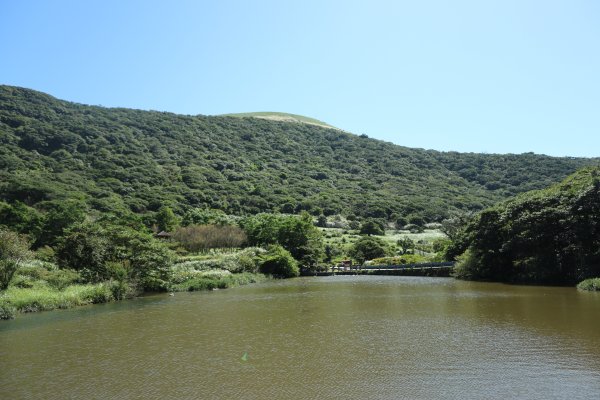 由竹子湖上大屯山、下行二子坪，再繞菜公坑山與大屯自然公園  秋高氣爽，大屯山區賞芒
