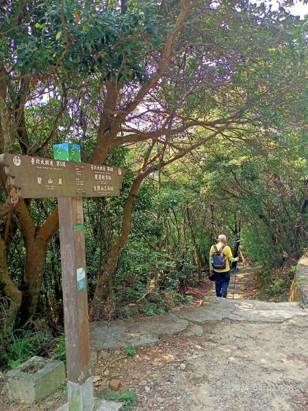 【臺北大縱走5 第二回合】碧山巖→忠勇山越嶺步道→金龍產業道路→圓明寺、鄭成功廟步道→文間山→劍潭山2472387