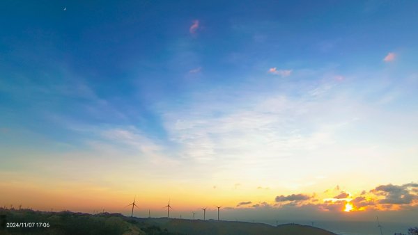 苗栗後龍半天寮/好望角夕陽火燒雲&首見火彩虹2644233