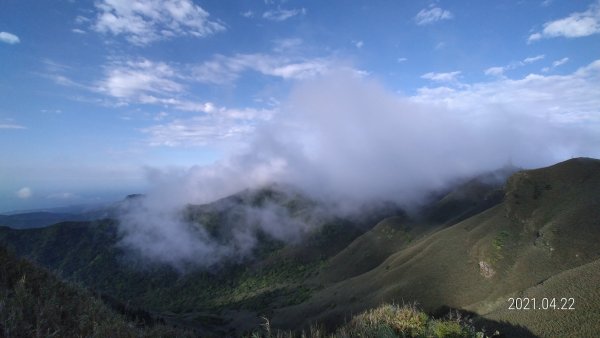 陽明山再見雲瀑觀音圈+月亮同框&夕陽4/22&241359284