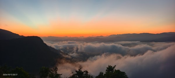 #翡翠水庫壩頂 #霞光 #日出 #雲海 10/123132552