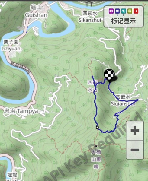 烏來桂山路…文化大學華岡實習林場…四崁水山…大桶山…桂山路2499154