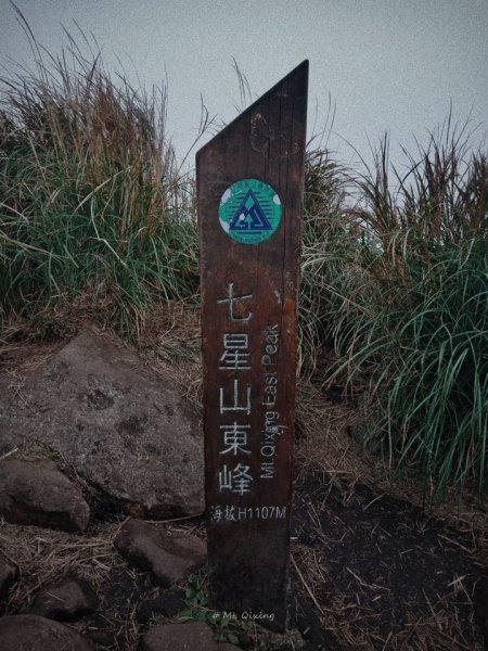 小百岳｜109.0104七星山主、東峰811709