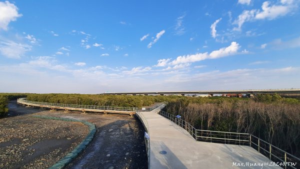 《彰化》海空夕陽｜芳苑海空步道濕地紅樹林202401072397727