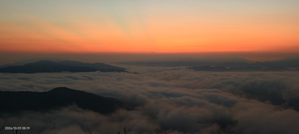 #石碇後山 #霞光 #日出 #紅蛋 #雲海 #赤腳蘭山 #670峰 10/13125433