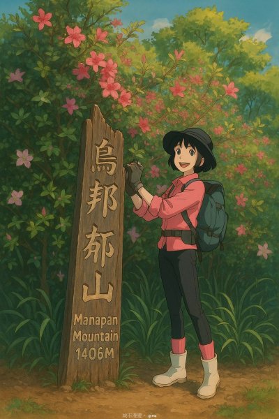 【苗栗大湖】山頂展望佳等到雲海。 馬那邦山登山步道2806816