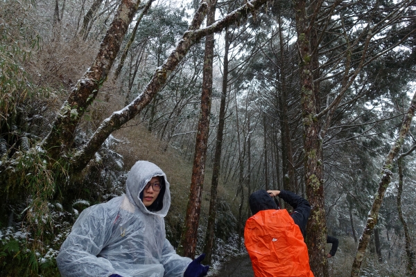 下雪。見晴懷古步道2018.02.03263906