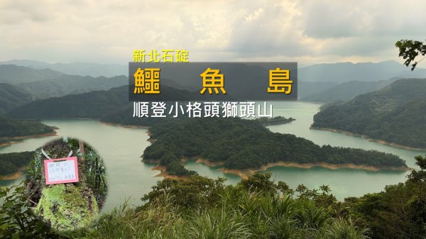 [新北石碇] 鱷魚島別只到觀景台！多走一點找到最佳角度，順登小格頭獅頭山