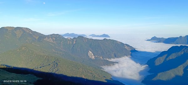 白色聖誕節-月圓雲海&殘雪，第九次合歡主東北峰單攻2387822