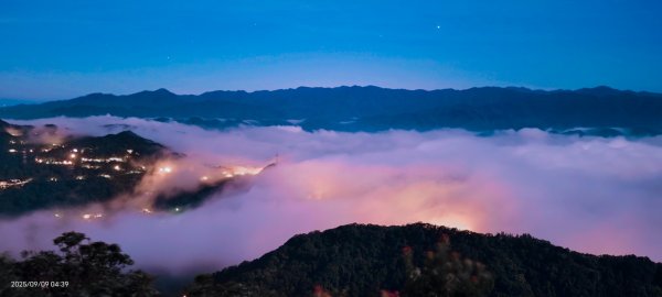 #二格山 #琉璃光 #月圓 #火燒雲 #霞光 #雲海流瀑 #日出 #日月同框 9/92881124