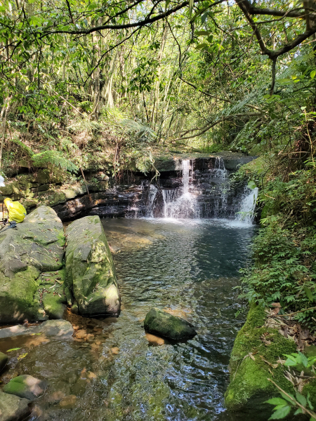 紅壇古道，三方向山，竿蓁坑古道，合流瀑布，大平山腰古道