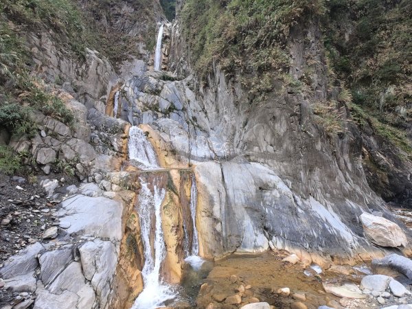 哈尤溪七彩岩壁溫泉+神山愛玉瀑布櫻花988716