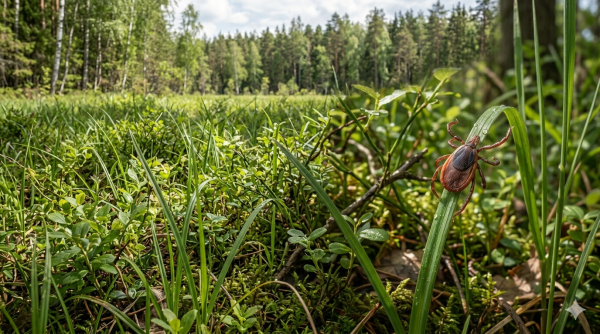 國內新增1例發熱伴血小板減少綜合症(SFTS)病例呼籲民眾於山林活動時採取防護措施避免蜱蟲叮咬