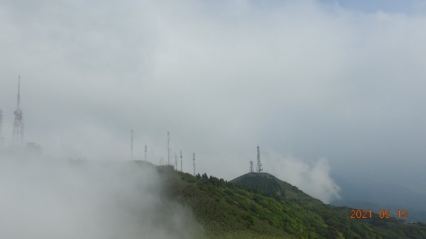 再見觀音圈 - 山頂變幻莫測，雲層帶雲霧飄渺之霧裡看花 & 賞蝶趣1387525