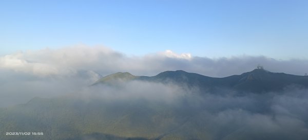 小觀音山西峰山嵐(雲海?)/觀音圈&夕陽/芒花&金剛(人猿)岩2334477