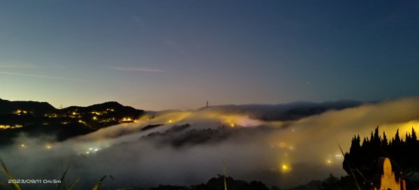 二格山月光星空雲瀑琉璃光/藍天雲瀑+晨曦火燒雲日出/雲海流瀑9/112277925