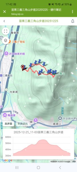 《苗栗》霧雨寒流｜三義三角山步道202512252969270