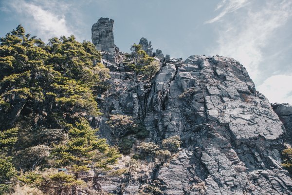 奇萊北壁下屏風山930406