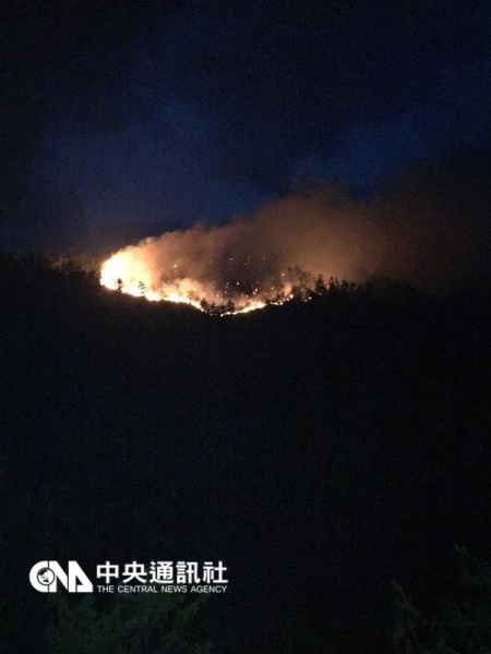 【新聞】台中和平林班地火警 觀測延燒4公頃