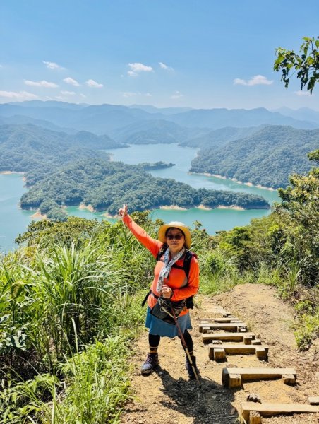 二格公園走小格頭獅頭山 千島湖看鱷魚 雲海國小爬雲海山回二格公園3134084