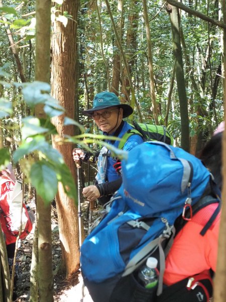 屋東縱走稜線之美。視角的轉換，同一座山也能給人截然不同的感受。(快樂腳攀登谷關七雄行)1837864