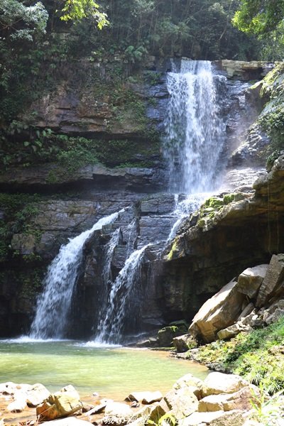 【南投。魚池】山林秘境之美景包場。澀水水上瀑布1428438