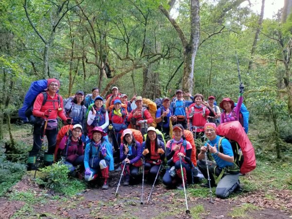 雪白山、西丘斯山、司馬庫斯越嶺古道下100林道1418245