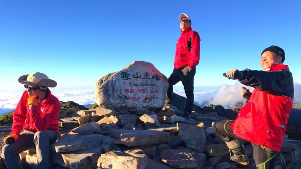 雪東、主、北峰訪翠池，親近聖稜線211819