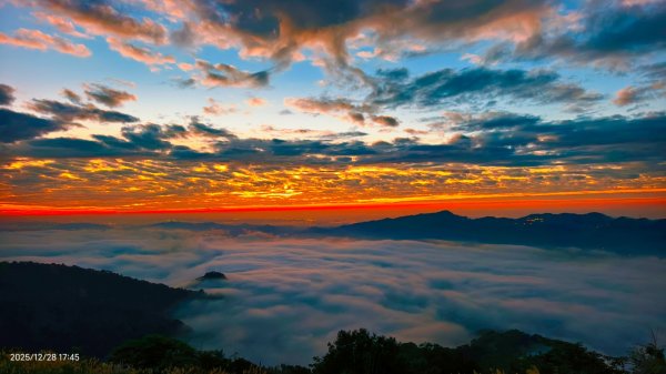 #馬那邦山 #夕陽 #雲海 #火燒雲 12/282971608
