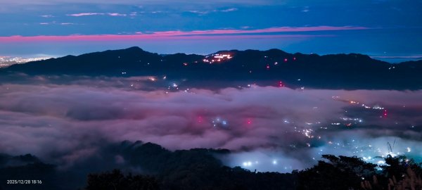 #馬那邦山 #夕陽 #雲海 #火燒雲 12/282971606