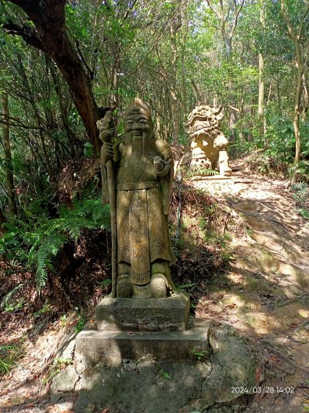 【臺北大縱走4】風櫃嘴→雙溪溝古道→五指山古道→大崙頭山北面步道→許願步道→圓覺寺步道→大溝溪→大湖2469096