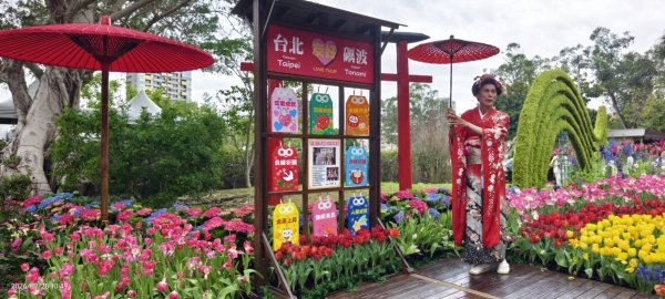 #士林官邸 #鬱金香 #中正紀念堂 #大漁櫻 2/28封面