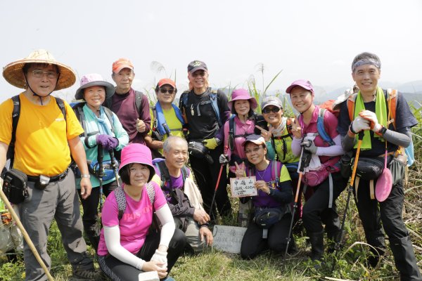 2019-3-28十份子古道→中嶺山→石碇後山→赤腳蘭山→暗寶劍山→直潭山→民壯亭站