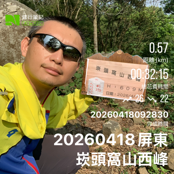 20260418屏東崁頭窩山西峰3043708