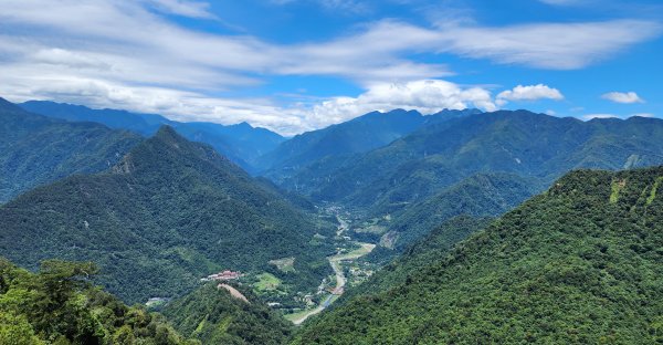 盛夏登山汗淋漓，天梯遠眺歡顏展(谷關七雄-白毛山)2206271