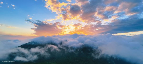 #大屯山 #雲瀑（過山雲） #日出 #滬尾碼頭 #夕陽 #虎山峰 #101大樓