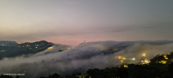 石碇趴趴走追雲趣 - 二格山/十三股山/雲海國小 #雲瀑 #琉璃 #金星合月 11/102342503