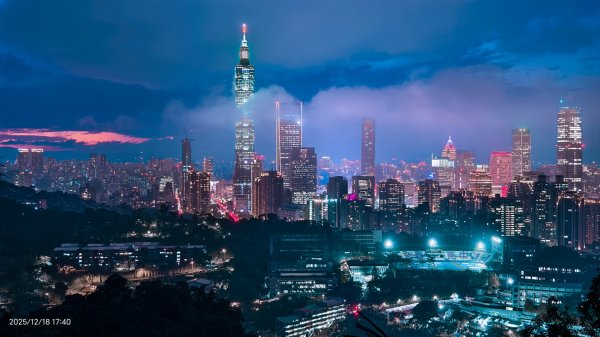 #天空之城 #穿雲箭 #虎山峰 #夕陽 #火燒雲 #夜景 #101大樓 12/182964786