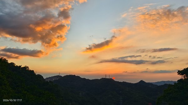 #烘爐地 #夕陽 #紅蛋 #夜景 #101大樓 10/18