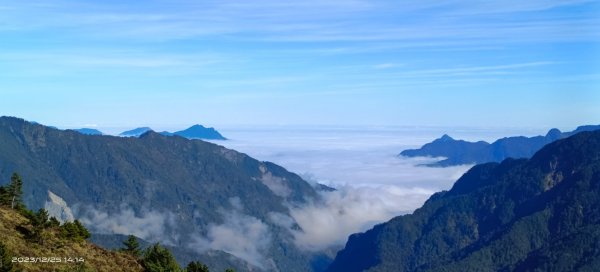 白色聖誕節-月圓雲海&殘雪，第九次合歡主東北峰單攻2387808