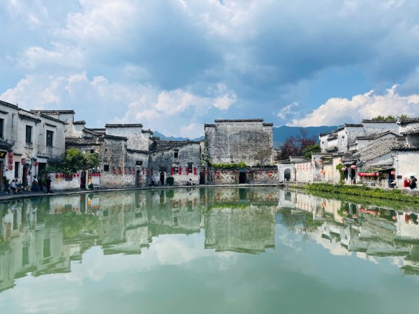 1140917安徽省黟縣宏村。屯溪老街2891435