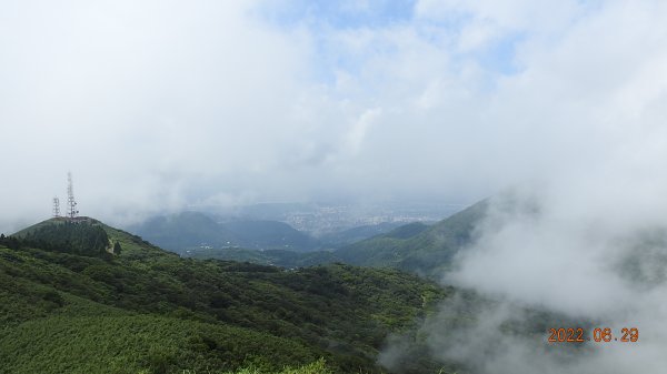 久違了 ! 山頂雲霧飄渺，坐看雲起時，差強人意的夕陽晚霞1749662