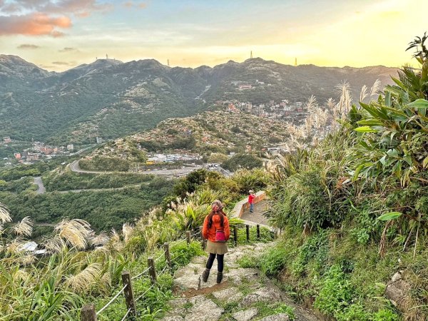 基隆山 報時山 九份 地質公園秋芒盛開2376970