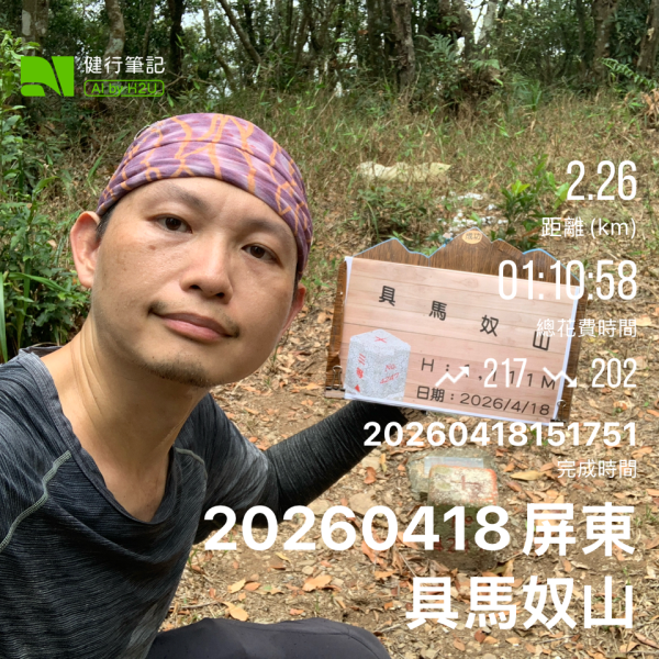 20260418屏東具馬奴山3044124